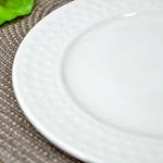 Тарелка десертная 20см без отводки "Снежная королева", форма круглая