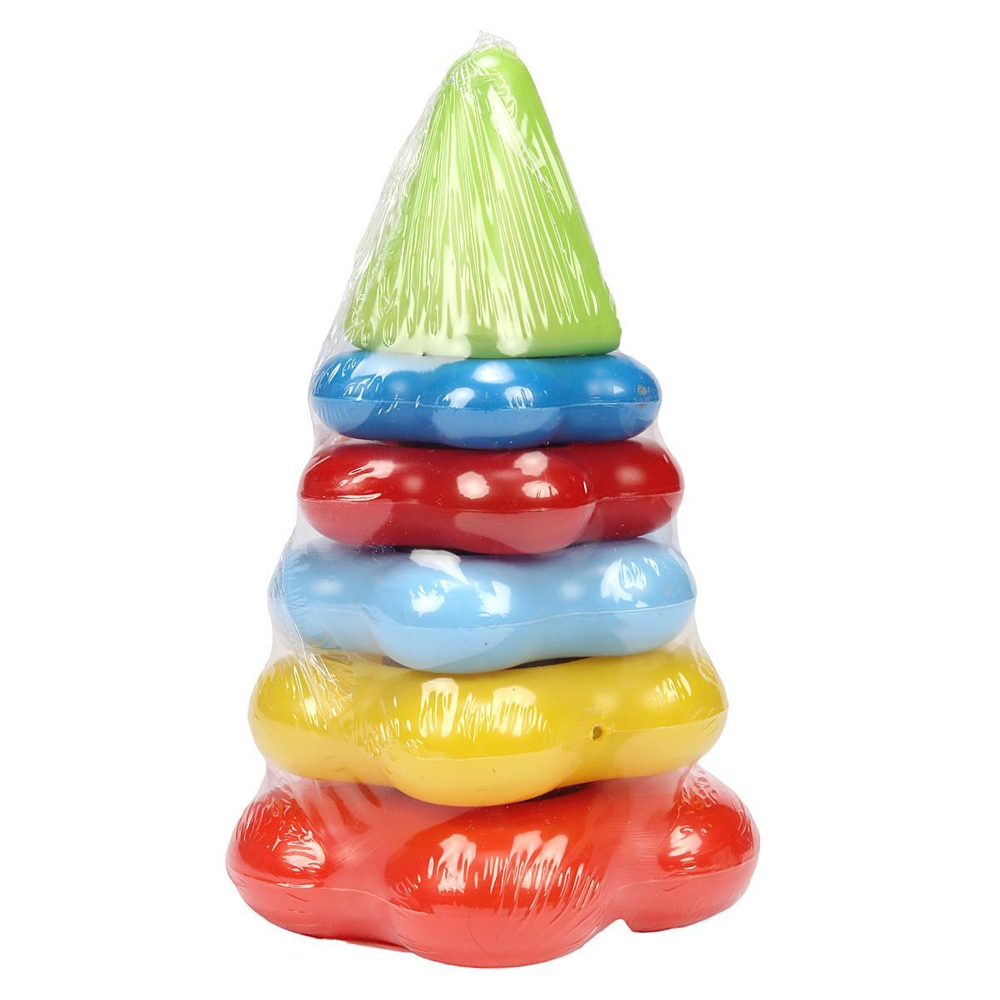 Пирамидка фигурная 5 колец 17см. (Каролина)