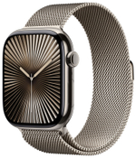 Apple Watch Series 10 42mm Titanium Case/Milanese Titanium loop