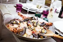 Стальная сковорода для паэльи, Big Green Egg