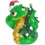 Фигурка новогодняя «Змея с подарками» 7*7*11 см, микс