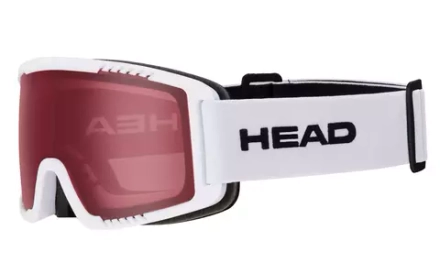 Маска CONTEX JUNIOR white /red tint