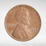 USA, 1 Cent, 1963 - Lincoln Memorial Cent, VF