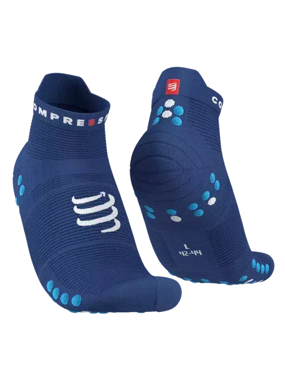Носки V4 Run Low Sodalite/Fluo Blue