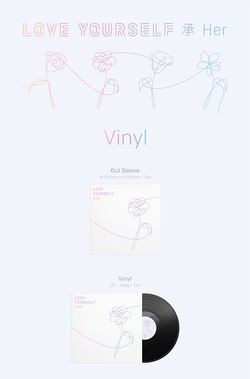 Виниловая пластинка LOVE YOURSELF 承 'Her' (LP)