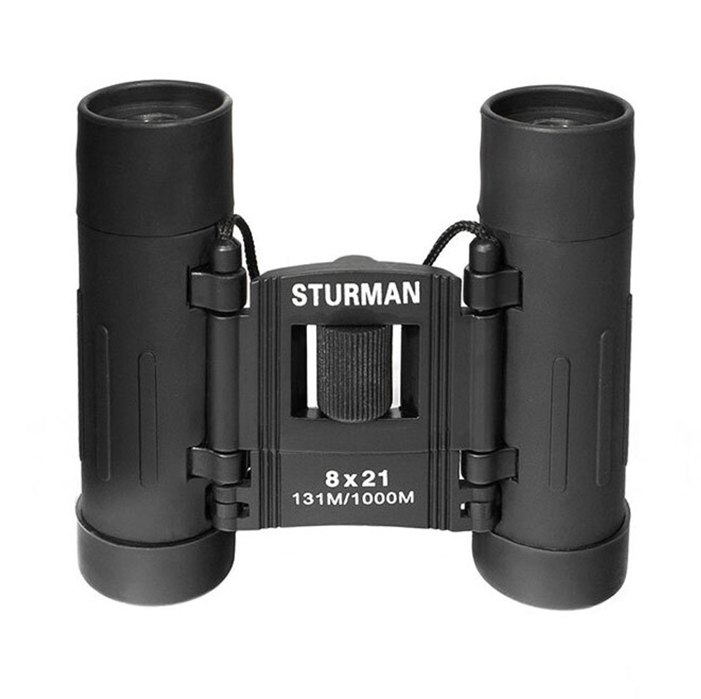 Бинокль STURMAN 8x21, черный
