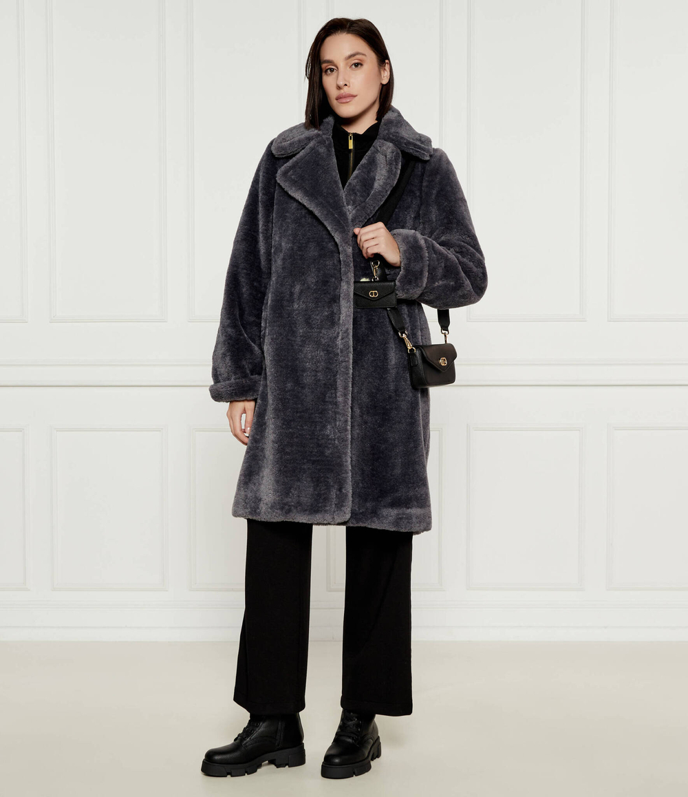 Шубка Twinset U&B - графитовый(242LI2LBB)