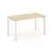 Style Project Стол письменный SN-59P.SP-013 Акация Лорка/Металл Белый/Белый Заглушка 1380*700*750