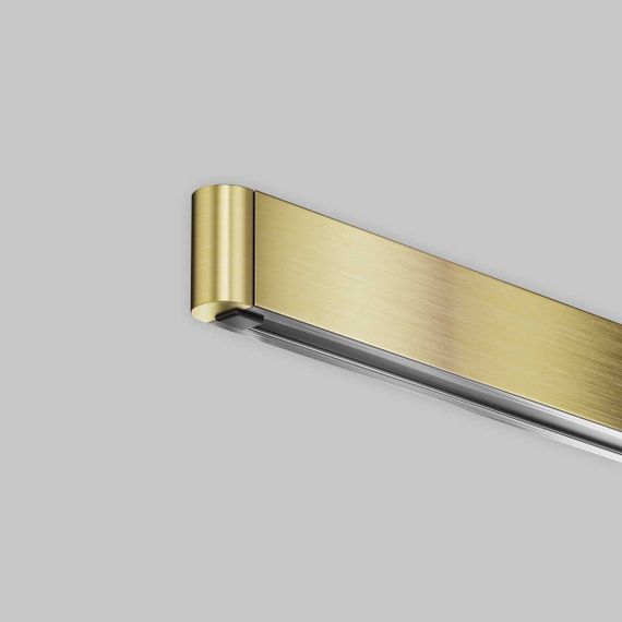 Заглушка торцевая для шинопровода Flarity,1 шт., латунь Maytoni Technical FLARITY Accessories for tracks Flarity TRA154EC-BS