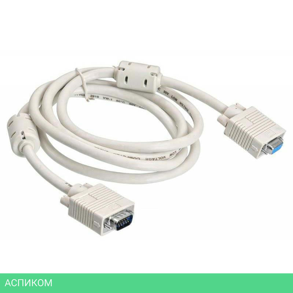 Кабель Buro CAB015S-06 1.8м серый