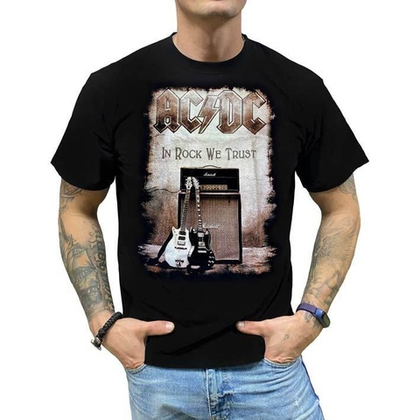 Футболка ACDC In Rock we trust (S)