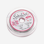 Японский ювелирный тросик SakuLux 7 диаметр 0,6мм, цвет "Сталь"