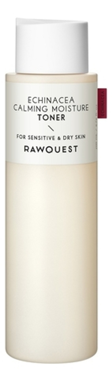 RAWQUEST  Увлажняющий тонер с экстрактом эхинацеи  - ECHINACEA CALMING MOISTURE TONER,200 мл