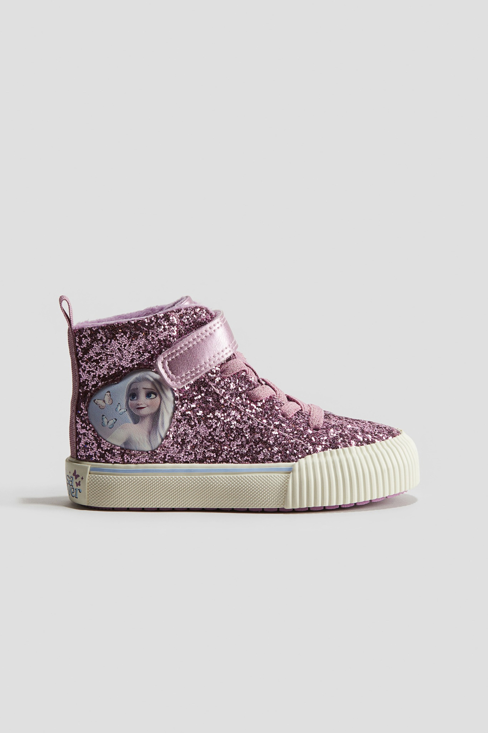 Блестящие кроссовки hi-top