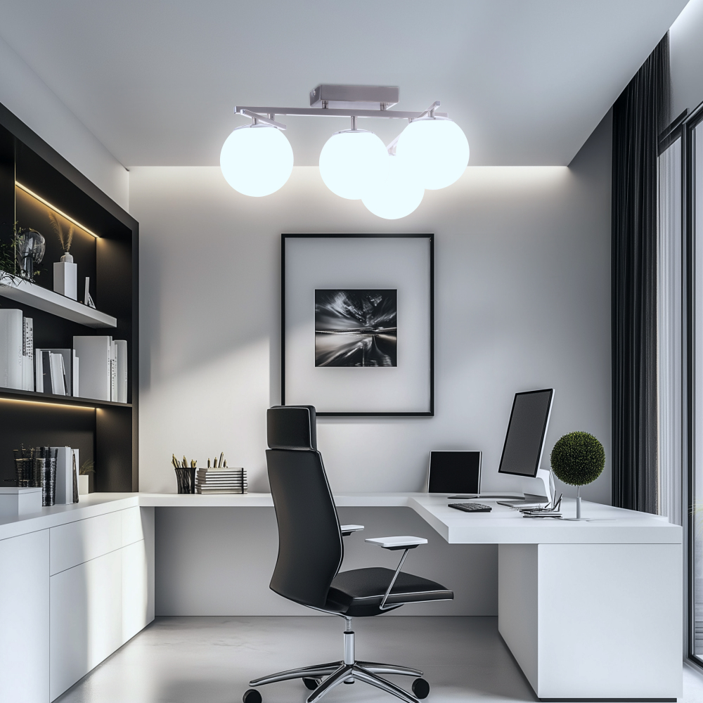 Citilux DORSY CL223141 LED Люстра поворотная с пультом Матовый Хром
