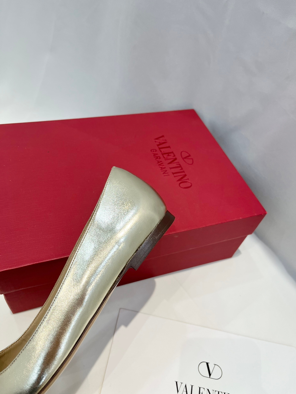 Valentino Vlogo Ballet Flat