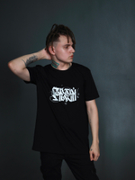 Футболка тату Город Горький черный черная