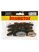 Виброхвосты съедобные искусственные LJ Pro Series INSECTOR 2,8in (07.00)/T65 8 шт. в упак.