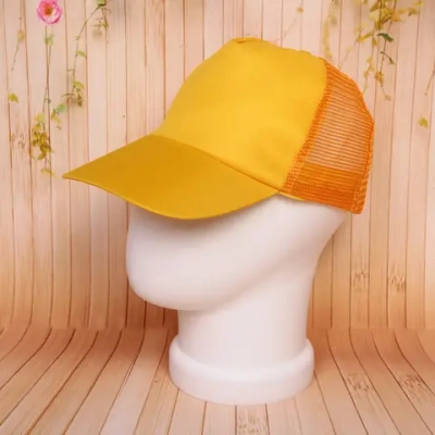 Бейсболка с сеткой «Summer collection», цвет желтый, р58