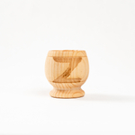 Деревянная рюмка (стопка, шот) из древесины сибирского кедра для крепких напитков. R43