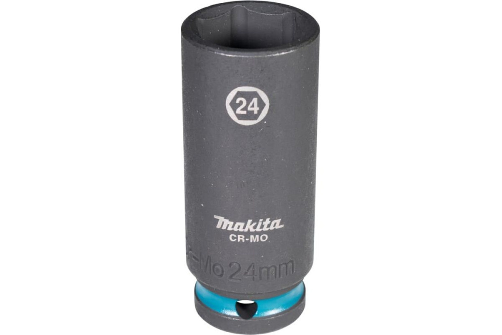 Ударная удлиненная торцовая головка Impact Black 1/2" 24x81,5 мм Makita E-16520