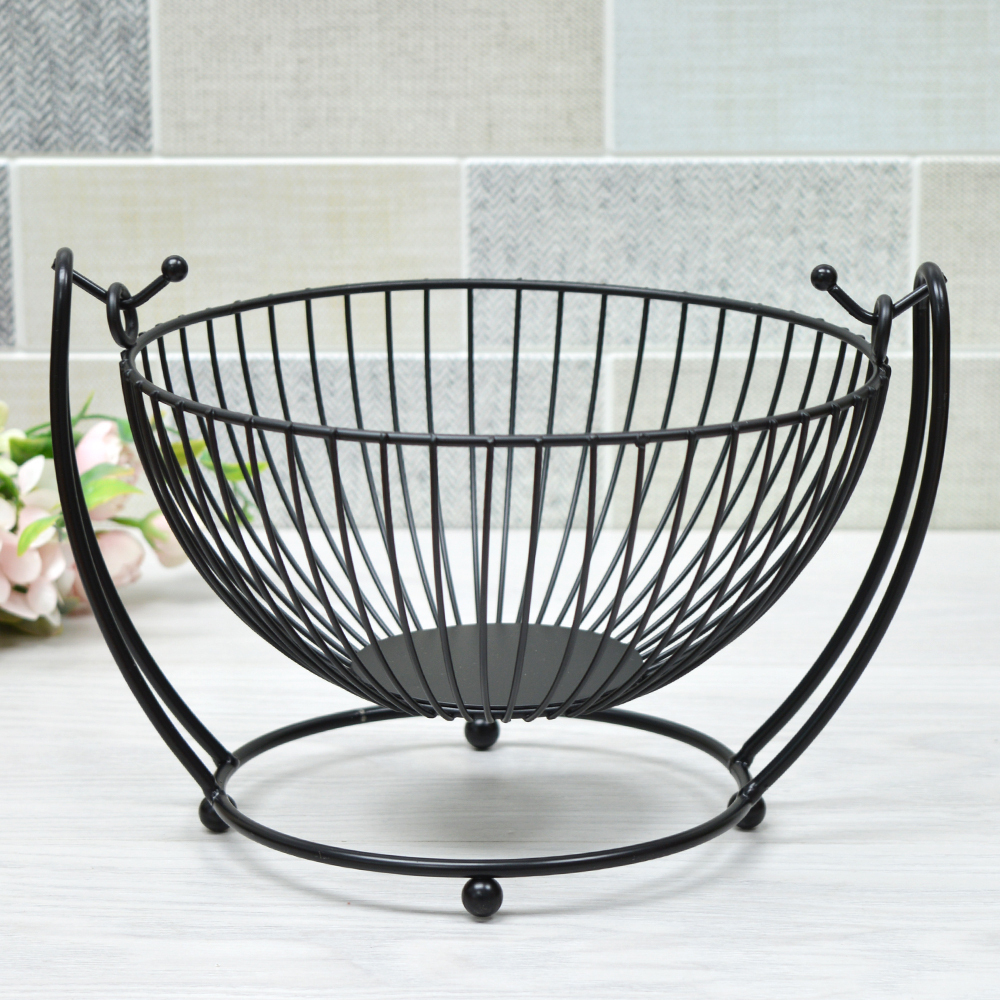 Фруктовница 27см металлическая, 401-071