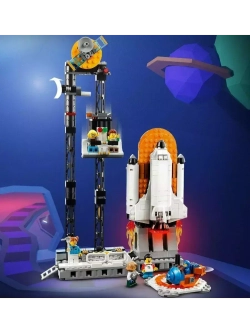 Конструктор Космические американские горки 3 в 1 899 деталей