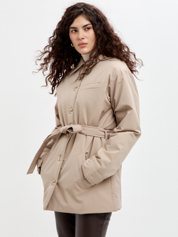 Бежевая куртка Hedman