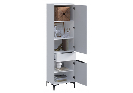 Шкаф Woodville Иадама белый, белый глянец