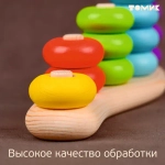 Сортер "Цветные колечки" 16 деталей