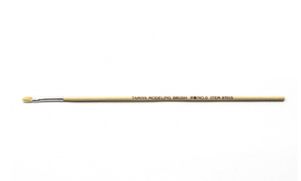 Кисточка плоская (конский волос, ручка дерево)