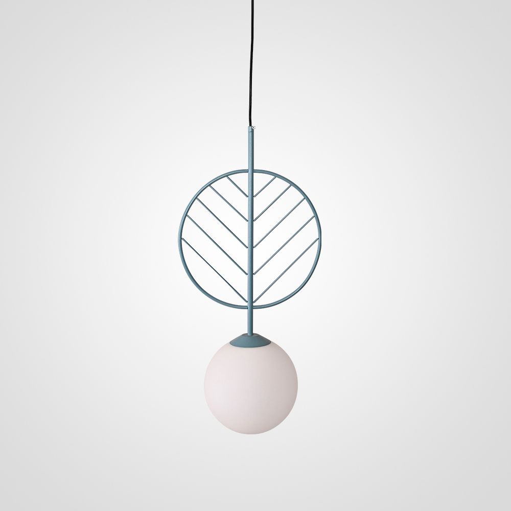 Подвесной светильник LEAF B Голубой