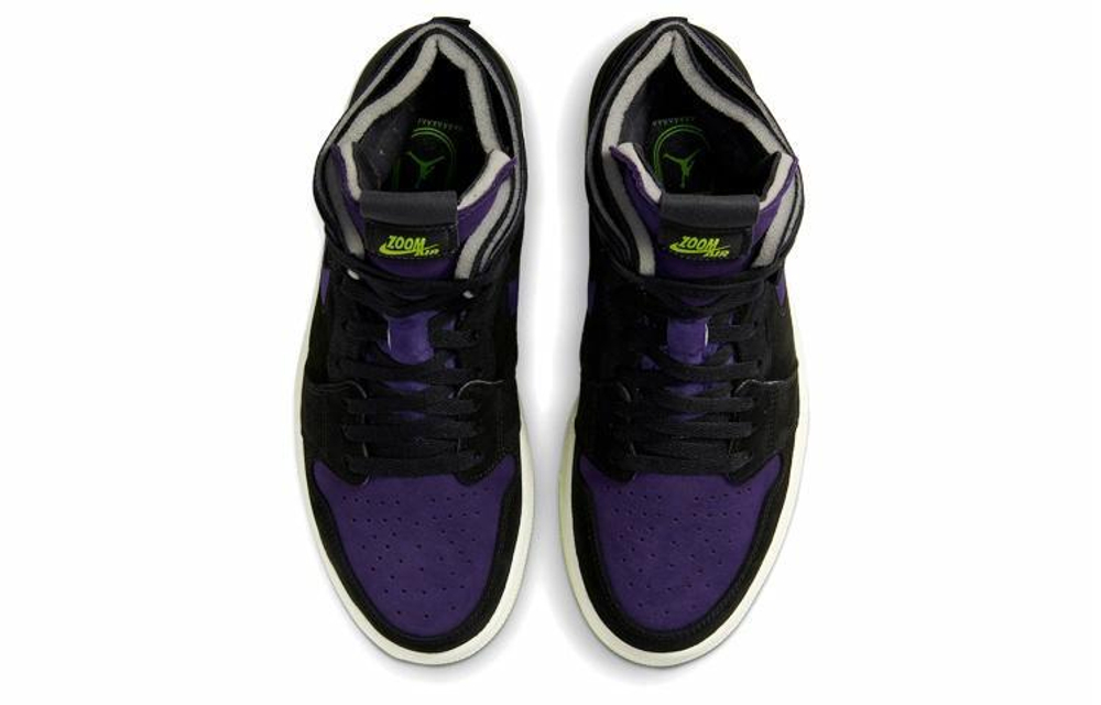 Кроссовки Jordan Air Jordan 1 High Zoom Air Cmft "Plum Purple" (Женская размерная сетка)