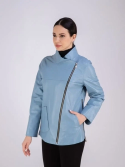 Кожаная куртка демисезонная косуха