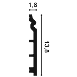 Плинтус Byblos DUROPOLYMER® SX118