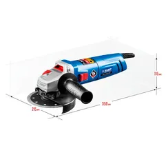 Угловая шлифмашина "ЗУБР" УШМ-П125-850