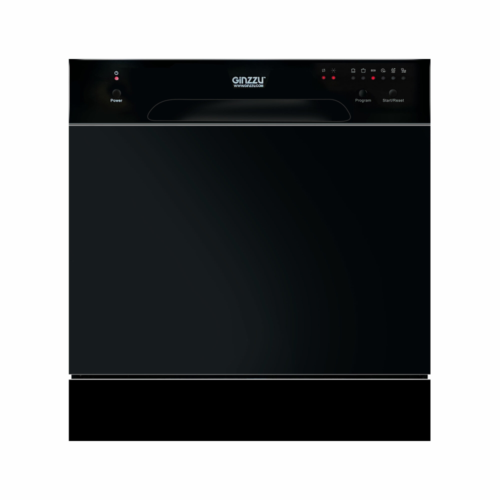 Посудомоечная машина Ginzzu DC283 компактная, 8 комплектов, средство 3в1
