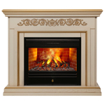 Каминокомплект Real Flame Leticia 26 WT-619G с очагом 3D Novara