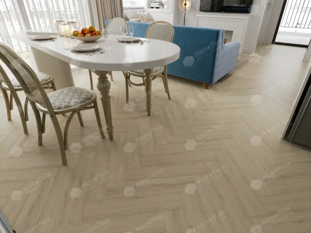 Каменно-полимерная плитка Alpine Floor Parquet Light Дуб Денеб ЕСО 13-25
