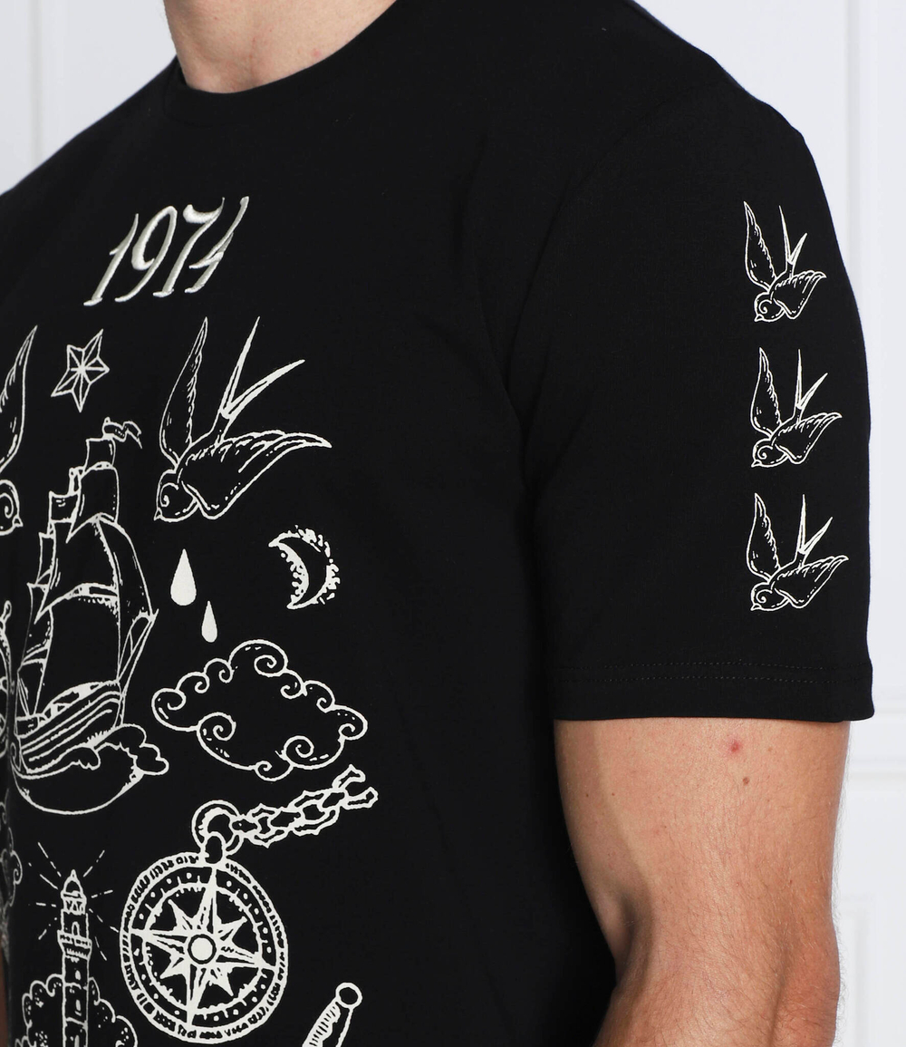 футболка Iceberg - черный(225 I1P F029 6318)