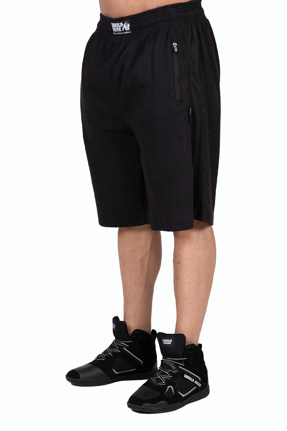 Шорты мужские Gorilla wear "AUGUSTINE OLD SCHOOL"black