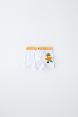 ZARA НАБОР ИЗ ДВУХ ТРУСОВ-БОКСЕРОВ STUMBLE GUYS ™ © SCOPELY, РАЗНОЦВЕТНЫЙ