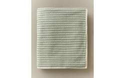 Zara Home Полотенце для лица и рук из хлопка, зелёный · 4587/013