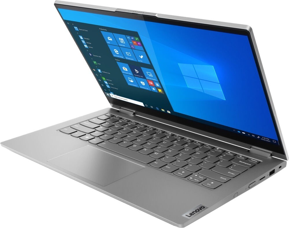 Ноутбук Lenovo Thinkbook 14s Yoga ITL Core i5 1135G7/8Gb/SSD256Gb/Intel Iris Xe graphics/14"/IPS/Touch/FHD (1920x1080)/Windows 10 Professional 64/grey/WiFi/BT/Cam 20WE0002RU