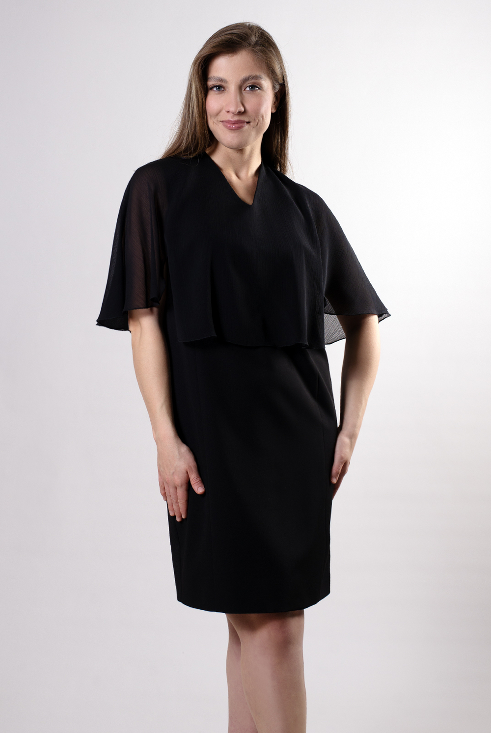 Платье женское 2072оп, черный #85Ч052072оп