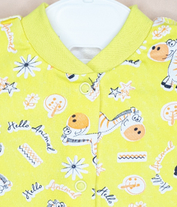 Боди Зебра (жёлтый)