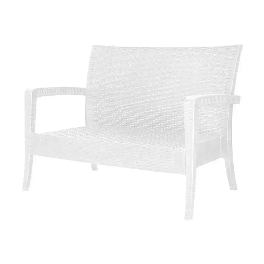 Диван RATTAN Ola Dom белый 1280х890мм