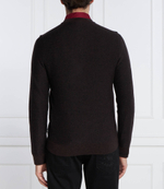 Хлопковый свитер marameo BOSS BLACK - коричневый(50500662)