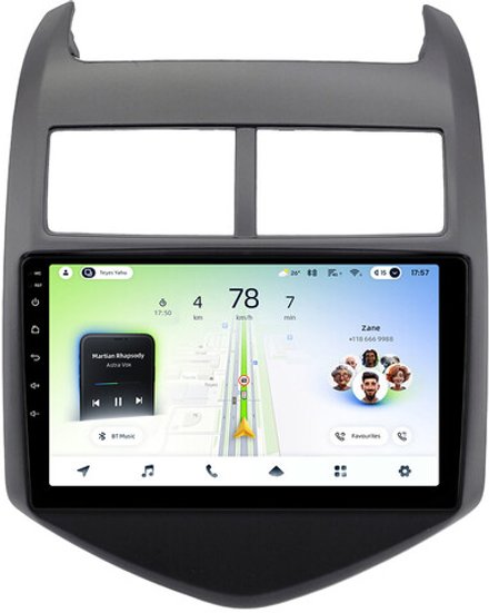 Магнитола для Chevrolet Aveo 2 2012-2015 - Teyes CC4L монитор 9" IPS на Android 14, Snapdragon 662, CarPlay, 4G SIM-слот