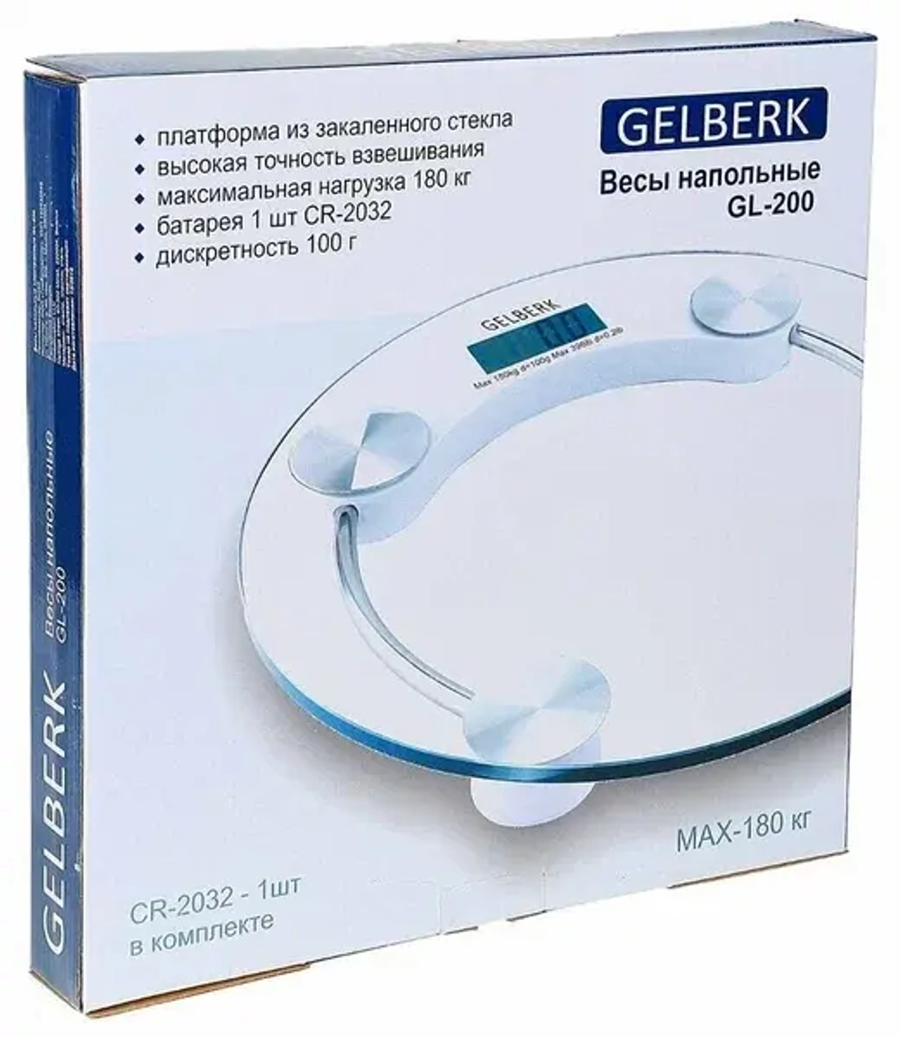 Весы напольные Gelberk GL-200 (q)